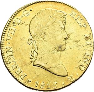 Ferdinand VII, 8 escudos 1816