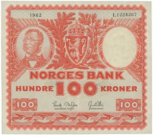 100 kroner 1962 I 1224267.