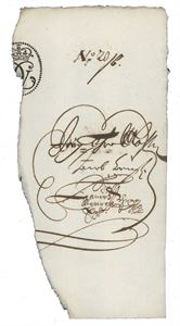 25 rigsdaler 1695. Talong. No. 20b