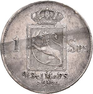 Carl XIV Johan, speciedaler 1834