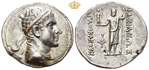 BAKTRIA, Greco-Baktrian Kingdom. Agathokles (circa 185-175 BC).