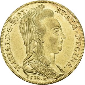 Maria I, 6400 reis 1788. Rio