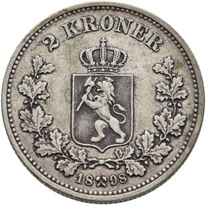 2 kroner 1898