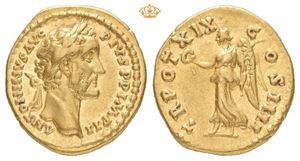 Antoninus Pius, AD 138-161. AV aureus (18,5 mm; 7,23 g)