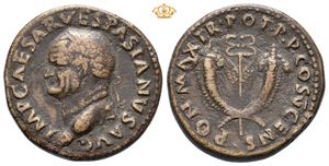 Vespasian. AD 69-79. Æ dupondius (orichalcum, 13,00 g).