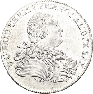 Sachsen, Friedrich Christian, taler 1763