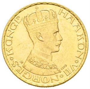 Haakon VII, 20 kroner 1910.