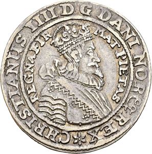 CHRISTIAN IV 1588-1648, CHRISTIANIA, 1/4 speciedaler 1633. S.5