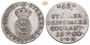 Christian VII (1766 - 1808) 8 skilling 1800 1/15 Speciedaler.