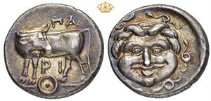 AR Hemidrachm, 4th century BC