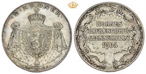 2 kroner 1906, unionsoppløsningen