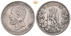 2 kroner 1890