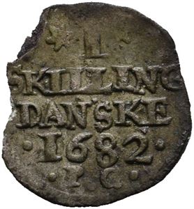 1 skilling 1682 S.39