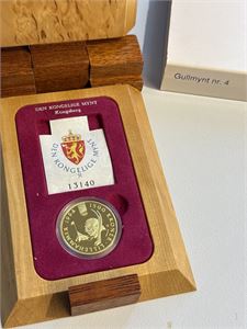 1500 kroner Lillehammer, gullmynt nr 4