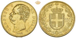 100 Lire 1888