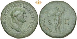 Æ Sestertius, AD 71