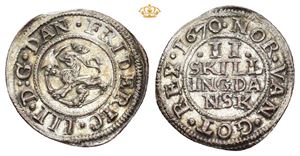 2 skilling 1670 S.8