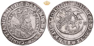 Speciedaler 1648. Har vært anhengt/has been mounted. S.17