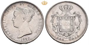 Maria II, 1000 reis 1837