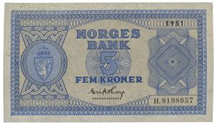5 kr 1951