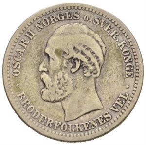 1 krone 1890.