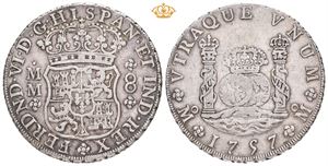 Ferdinand VI, 8 reales 1757. MM