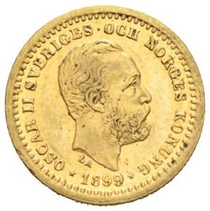Oskar II, 5 kronor 1899