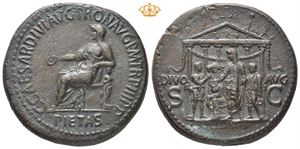 Gaius (Caligula), AD 37-41. Æ sestertius (36,5 mm; 28,86 g)