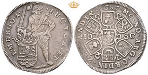 Zeeland. Daalder 1687. (31,18 g)