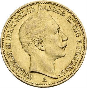Preussen, Wilhelm II, 20 mark 1906 A