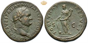 Vespasian. AD 69-79. Æ sestertius (26,75 g).