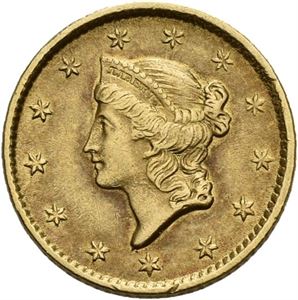 1 dollar 1854