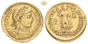 Valentinian I, AD 364-375. AV solidus (22 mm; 4,37 g)