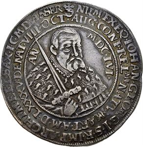 Sachsen, Johann Georg I, taler 1656