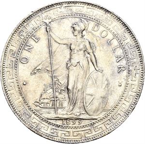 Tradedollar 1899 B