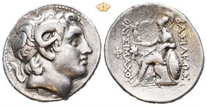 KINGS of THRACE. Lysimachos, 305-281 BC. AR tetradrachm (16,80 g; 30 mm)