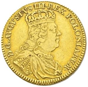 August III, 10 taler 1753 G.