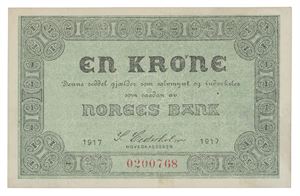 1 krone 1917. 0200768
