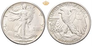 1/2 dollar 1918 S