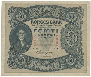 50 kroner 1941 C