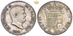 Naples & Sicily. 120 grana 1856