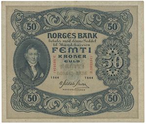 50 kroner 1944 D 0825341.