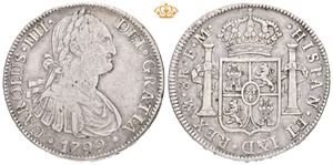 Carl IV, 8 reales 1799. FM