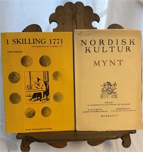 Frank Pedersen 1991. 1 skilling 1771 og Nordisk Kultur Mynt Samlingsverk