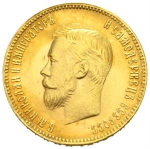 Nikolai II, 10 rubel 1899.