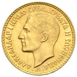 Alexander I, 20 dinar 1925.