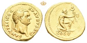 Domitian. As Caesar, AD 69-81. AV aureus (7,32 g)