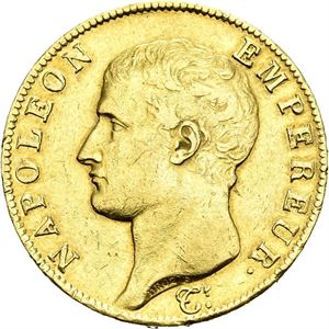 Napoleon I, 40 francs år 13 A (=1804/1805)
