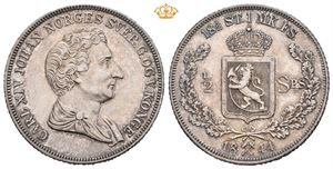 1/2 speciedaler 1844