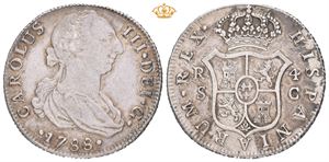 Carl III, 4 reales 1788. C. Sevilla